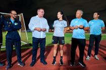 Leila Cruz recebe escudo e segue no quadro FIFA