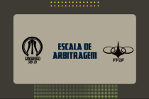 Arbitragem da primeira rodada do Candango sub-20