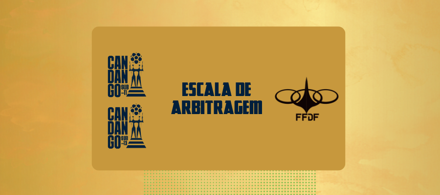 Arbitragem da 5ª Rodada do Candango Sub-11 e Sub-13