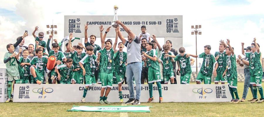 Gama conquista Candangos Sub-11 e Sub-13
