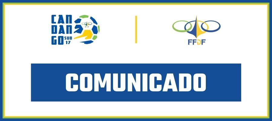 Nota Oficial - Candangão Sub-17